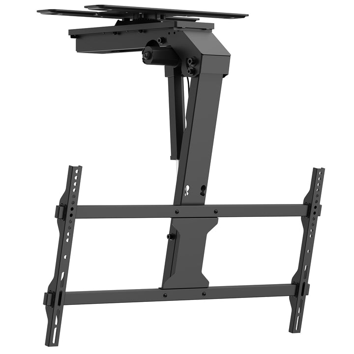 Suporte de TV elétrico Maclean, suporte de teto, suporte de TV Tuya, VESA máx. 800x400, regulável de +90° a -90°, para televisores de 43 a 86 polegadas, máx. 45 kg, MC-109 T