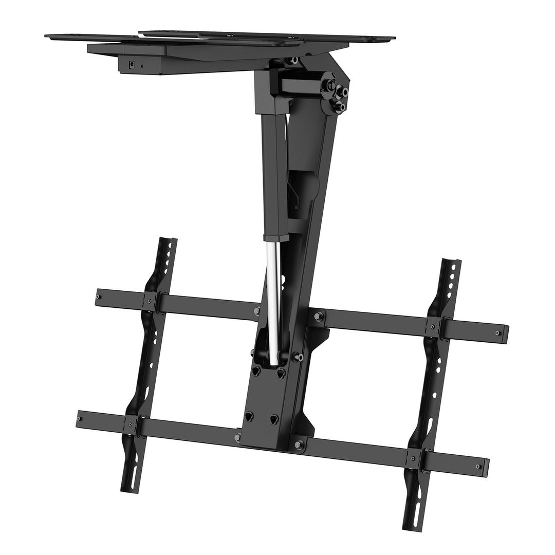 Suporte de TV elétrico Maclean, montagem no teto, montagem Tuya, VESA máx. 800x400, para televisores de 43 a 86 polegadas, máx. 45 kg, MC-110 T