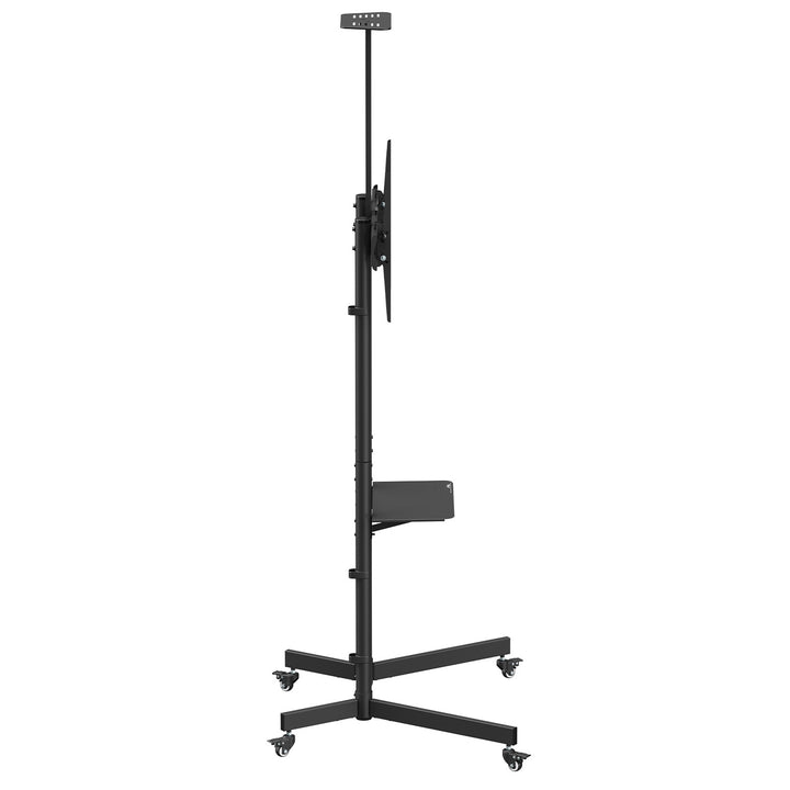 Suporte/carrinho TV Maclean, prateleira para câmara, sobre rodas, 37-70", carga máxima de 45 kg/prateleira de 5 kg, VESA máx. 600x400, MC-113 B