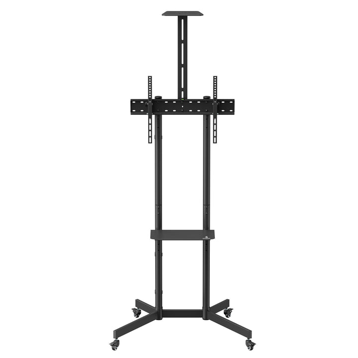 Suporte/carrinho TV Maclean, prateleira para câmara, sobre rodas, 37-70", carga máxima de 45 kg/prateleira de 5 kg, VESA máx. 600x400, MC-113 B