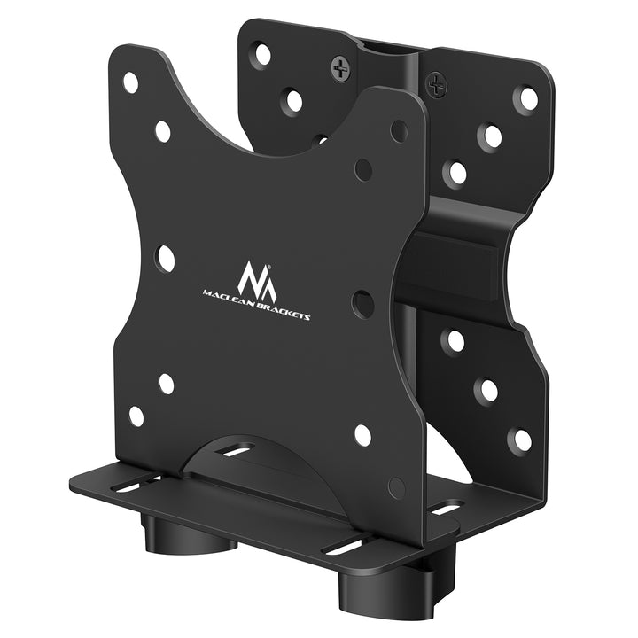 Suporte para Mini PC Maclean, alcance de 17-70 mm, compatível com VESA, carga máxima de 5 kg, preto, MC-115 B