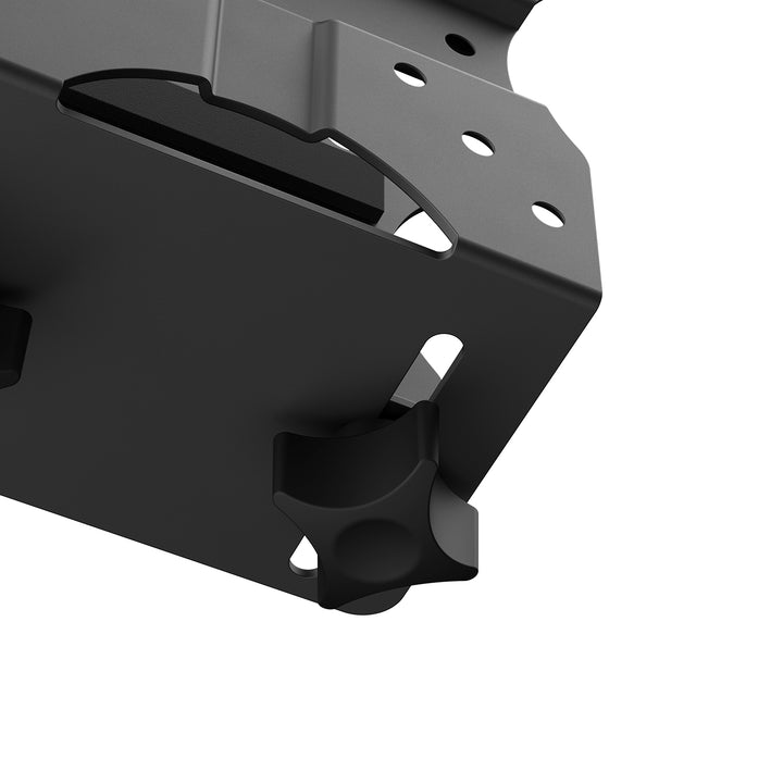 Suporte para Mini PC Maclean, alcance de 17-70 mm, compatível com VESA, carga máxima de 5 kg, preto, MC-115 B