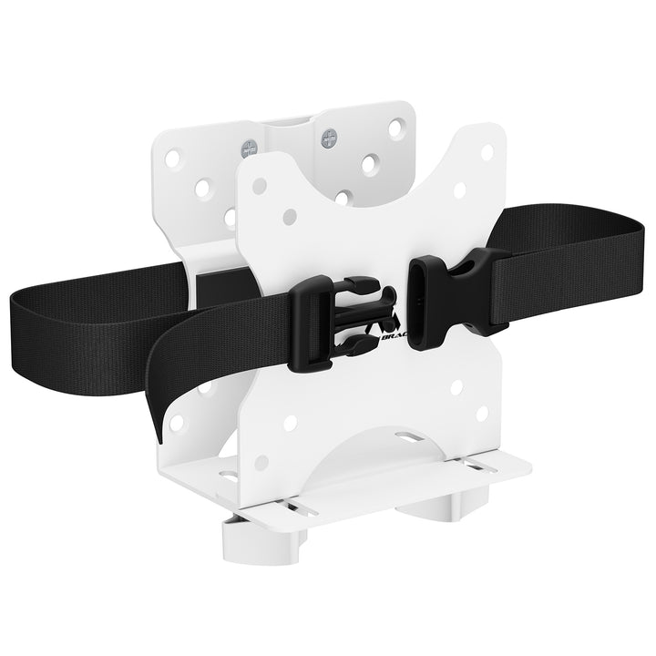 Suporte para minicomputador Maclean, alcance de 17-70 mm, compatível com VESA, carga máxima de 5 kg, branco, MC-115 W