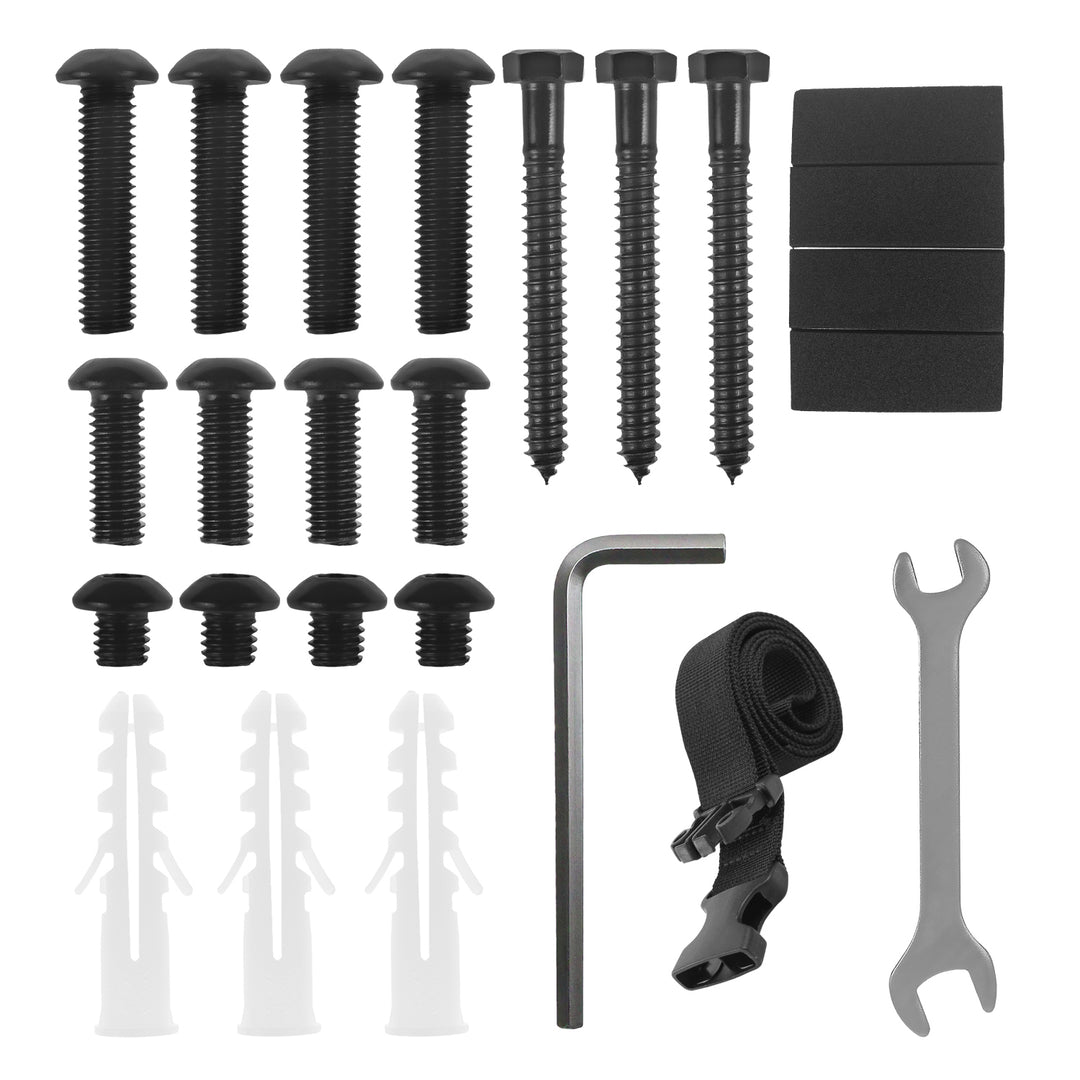 Suporte para CPU Maclean, alcance de 122-212 mm, carga máxima de 10 kg, preto, MC-116 B