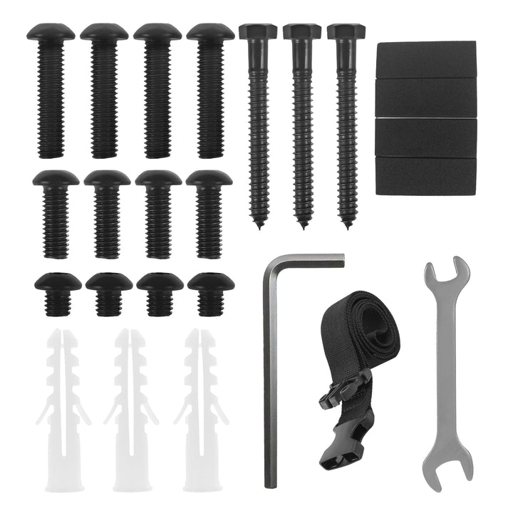 Suporte para CPU Maclean, alcance de 122-212 mm, carga máxima de 10 kg, preto, MC-116 B