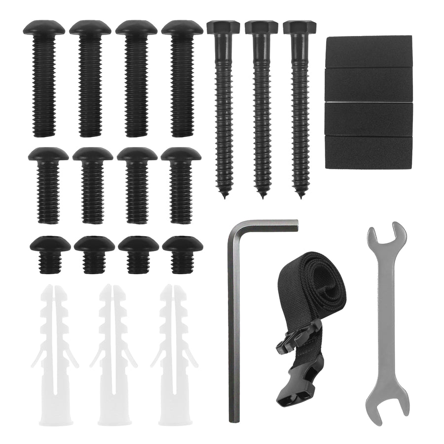 Suporte para CPU Maclean, alcance de 122-212 mm, carga máxima de 10 kg, preto, MC-116 B