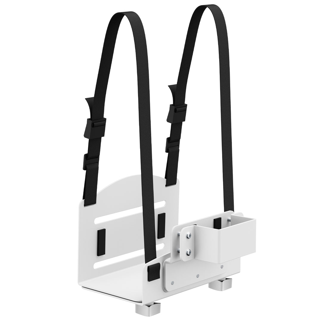 Suporte para CPU Maclean, alcance 122-212 mm, carga máxima 10 kg, branco, MC-116 W