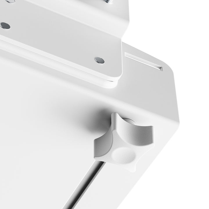 Suporte para CPU Maclean, alcance 122-212 mm, carga máxima 10 kg, branco, MC-116 W