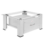 Base para máquina de lavar/secar roupa Maclean com gaveta, carga máxima de 150 kg, branca, MC-117 W