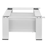 Base para máquina de lavar/secar roupa Maclean com gaveta, carga máxima de 150 kg, branca, MC-117 W