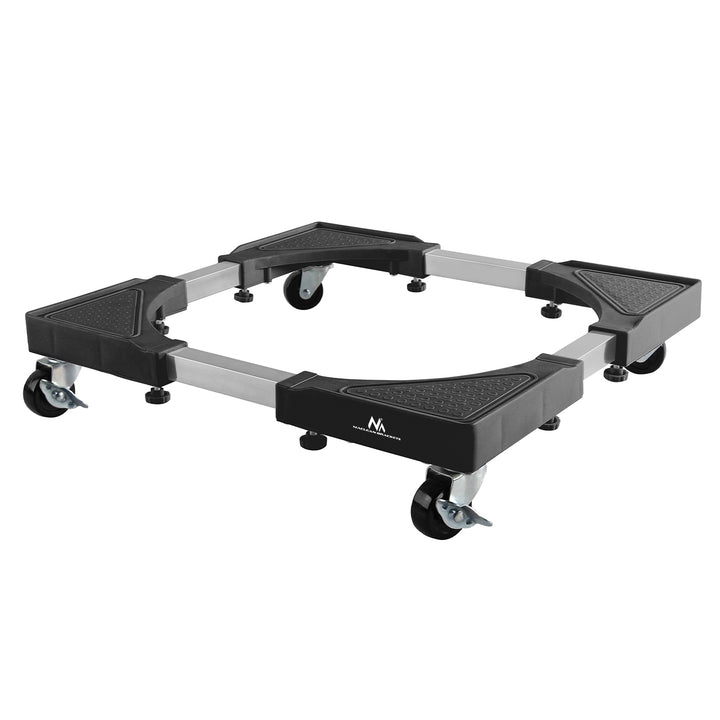 Suporte móvel para máquina de lavar roupa Maclean, com rodas de bloqueio, 700-900 mm de largura, universal, até 200 kg, MC-119 B