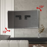 Suporte de TV Maclean, compatível com TVs Samsung QLED, 43"-85", máx. 60 kg, MC-806 N