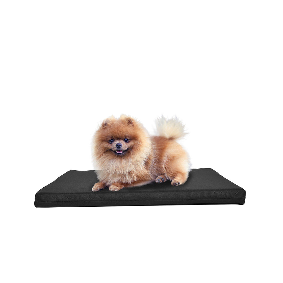 Woodok Colchón para cama de perro, Tejido oxford, Espuma T30, 45x30 cm, Color negro