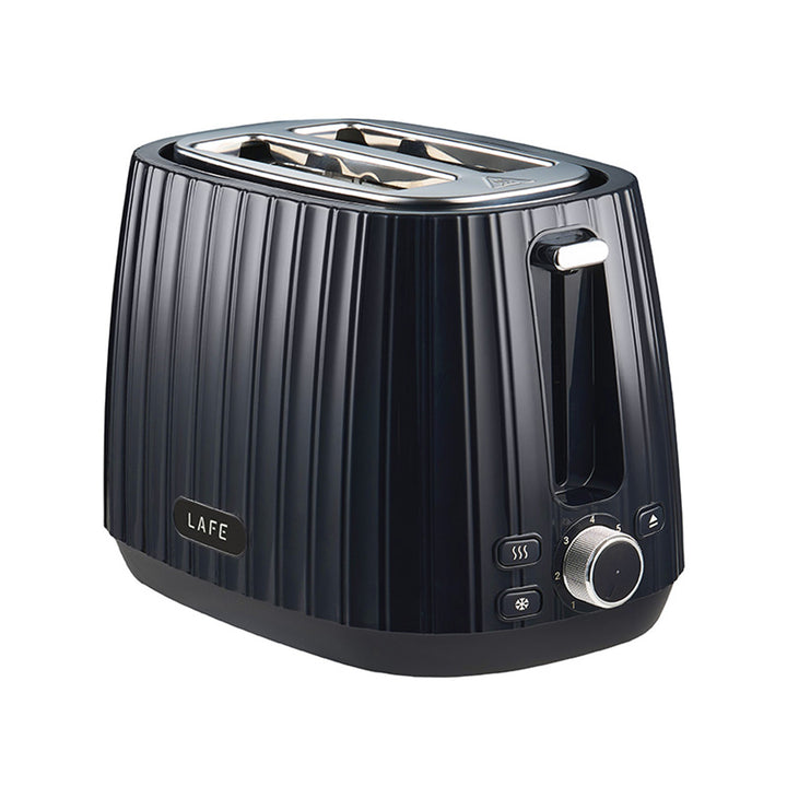 Tostadora Lafe, control de tostado en 7 niveles, 1080W máx., negra, Moderna