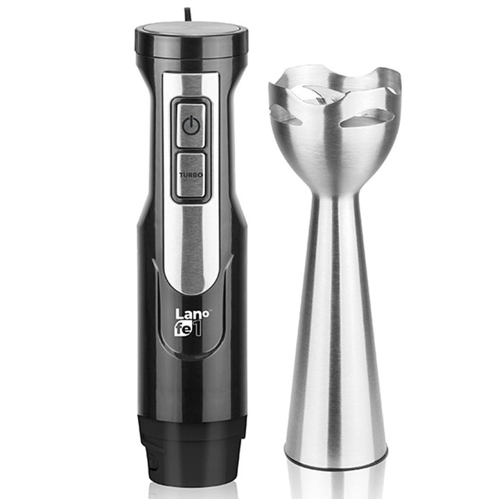 Liquidificador de Mãos Lafe, 800 W, Copo de 600 ml, Função Turbo, BRK-003A