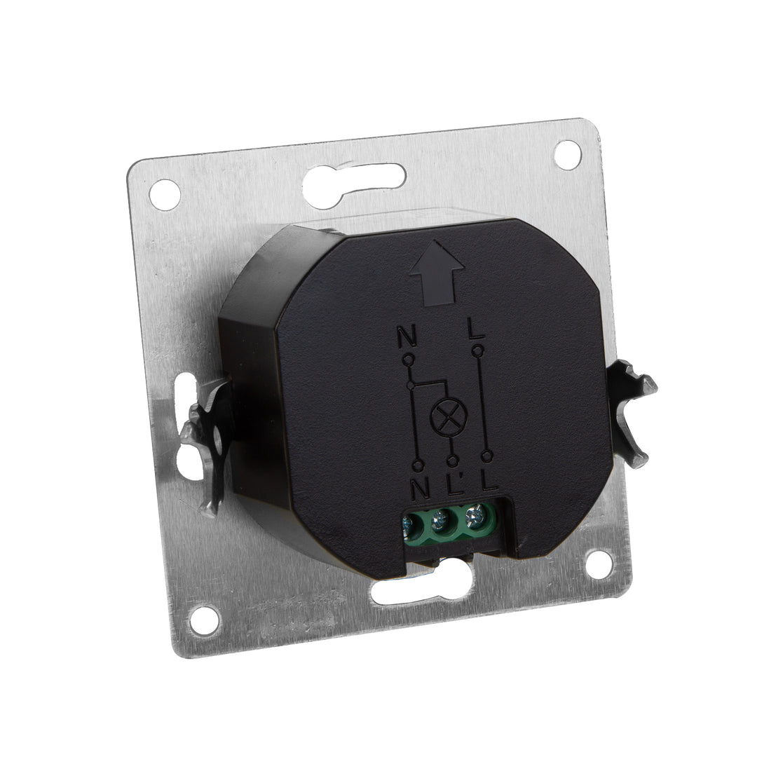 Sensor PIR de curto alcance Maclean, alcance de 5-6 cm, para instalação em caixa, carga máxima de 1200 W, MCE313 W, 4 peças.