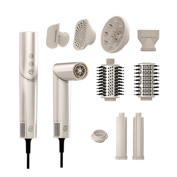 Secador de cabelo Air Essence, 8 em 1, 1500 W, branco, Aurora