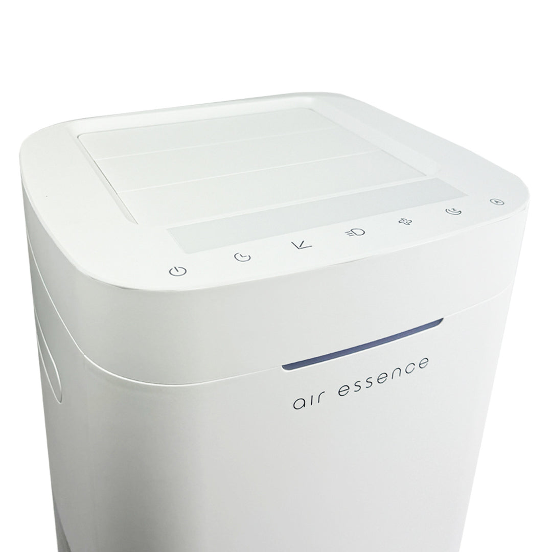 Purificador de ar de grafeno Air Essence Eco Plasma LCD ESP, esterilizador UVC, branco
