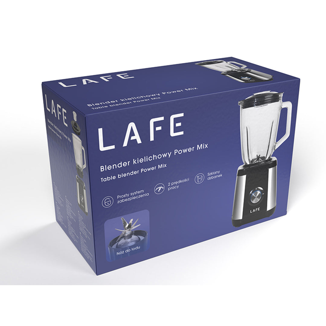 Liquidificador Lafe, vidro, 2 velocidades, 600 W, Power Mix