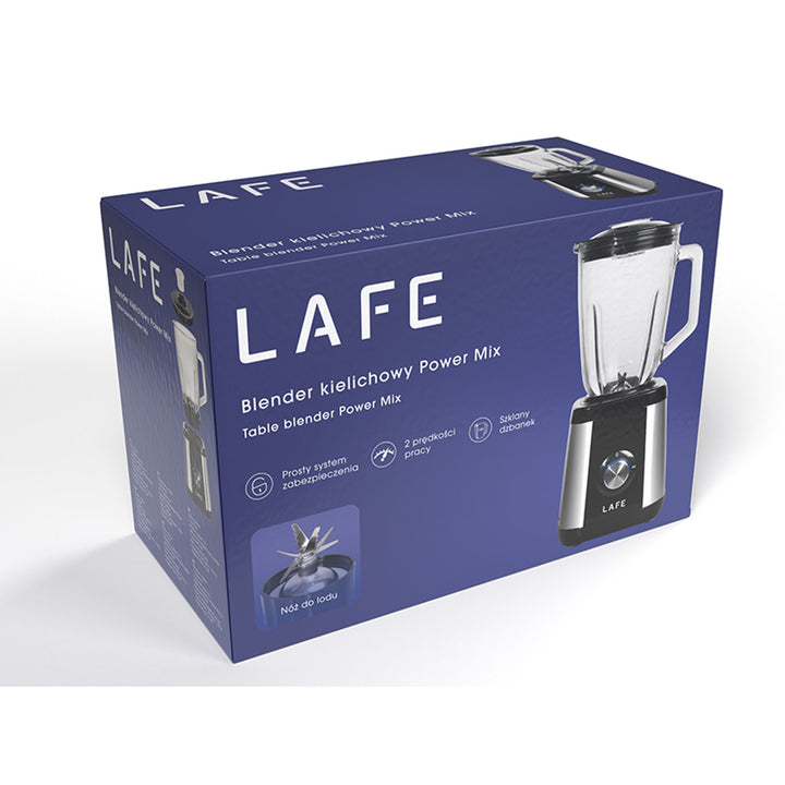 Liquidificador Lafe, vidro, 2 velocidades, 600 W, Power Mix