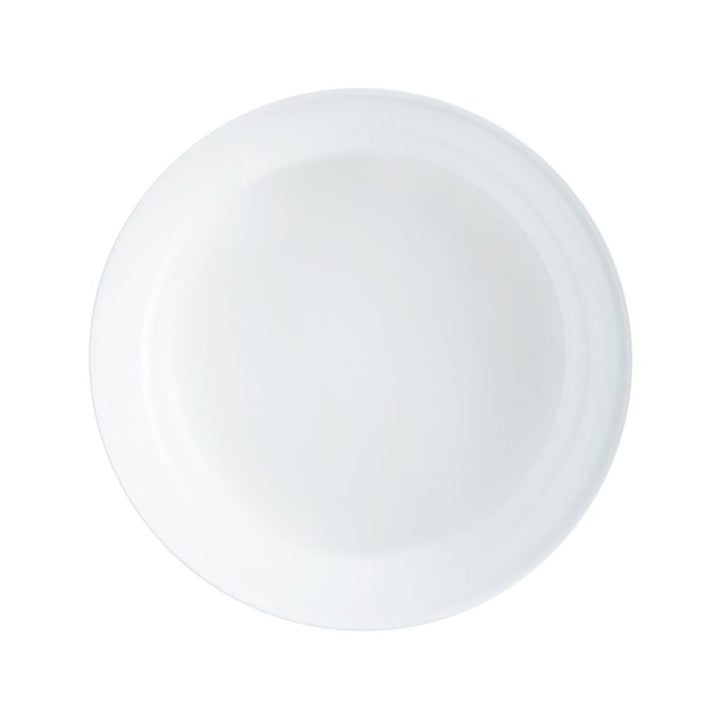 Luminarc Diwali Plato hondo, redondo, 20 cm, Color blanco