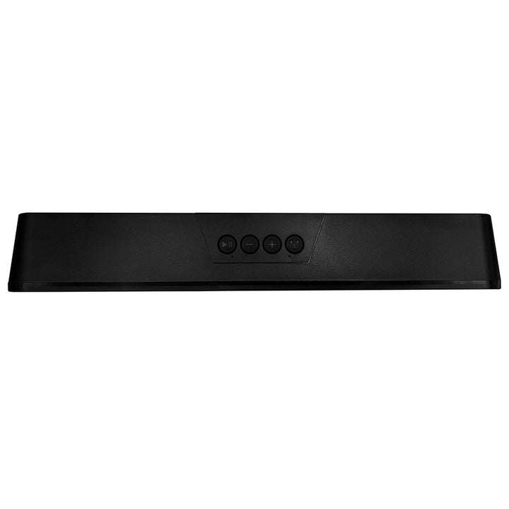 Media-Tech Altavoz Bluetooth portátil con barra de sonido, retroiluminación RGB multicolor, RMS 10 W, PMPO 450 W, radio FM, MP3. AUX, batería recargable integrada, PHANTOM BT