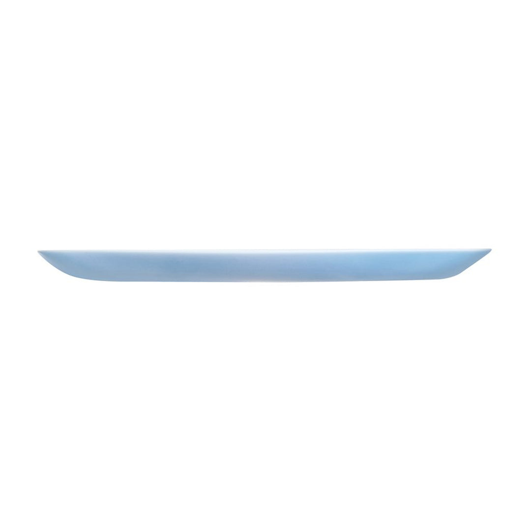 Luminarc Diwali Light Blue Plato llano, redondo, 25 cm, Color azul