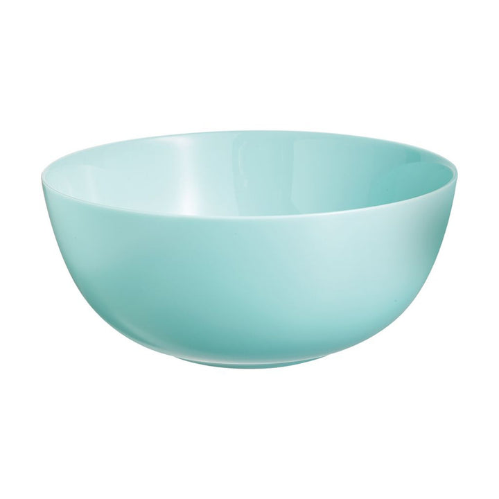 Luminarc Diwali Light Ensaladera de vidrio templado, 21 cm, Color turquesa