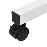 Suporte móvel para secretária/portátil Maclean MC-121 W, altura regulável de 59 a 89 cm, máx. 30 kg, branco
