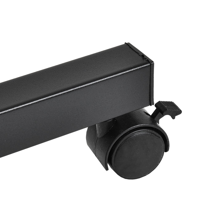 Suporte móvel para secretária/portátil Maclean MC-121 B, altura regulável de 59 a 89 cm, máx. 30 kg, preto