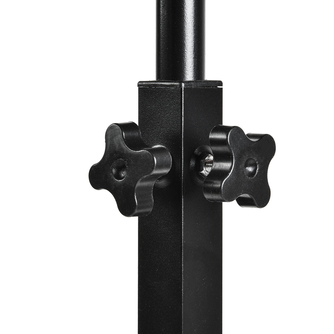Suporte móvel para secretária/portátil Maclean MC-121 B, altura regulável de 59 a 89 cm, máx. 30 kg, preto