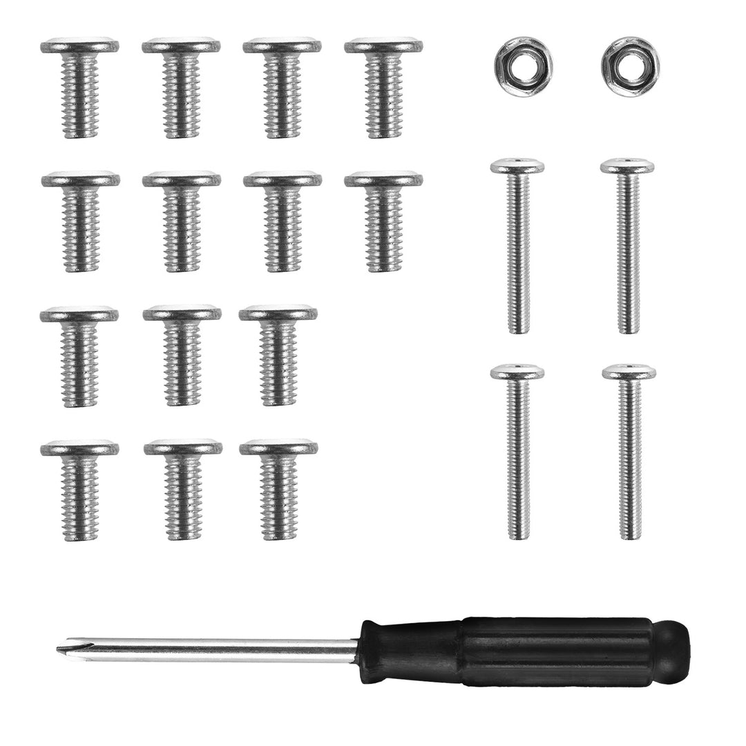 Suporte móvel para secretária/portátil Maclean MC-121 B, altura regulável de 59 a 89 cm, máx. 30 kg, preto