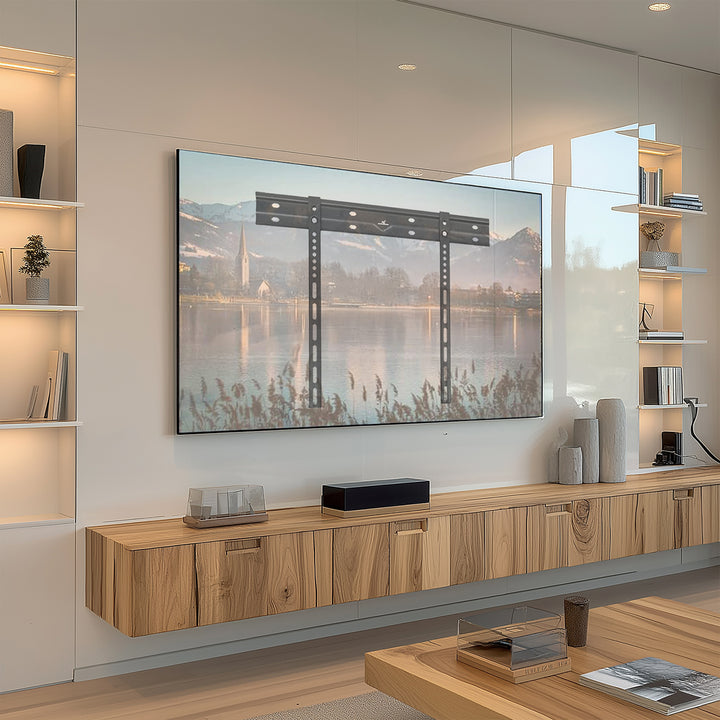 Maclean MC-123 Soporte de pared ultraplano para TV, 40-85", VESA máx. 600x400, carga hasta 80 kg