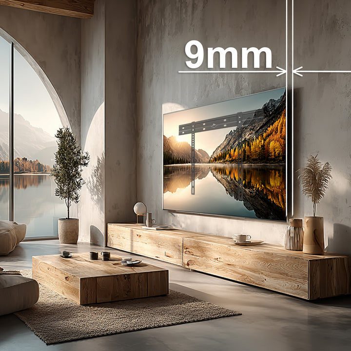 Maclean MC-123 Soporte de pared ultraplano para TV, 40-85", VESA máx. 600x400, carga hasta 80 kg