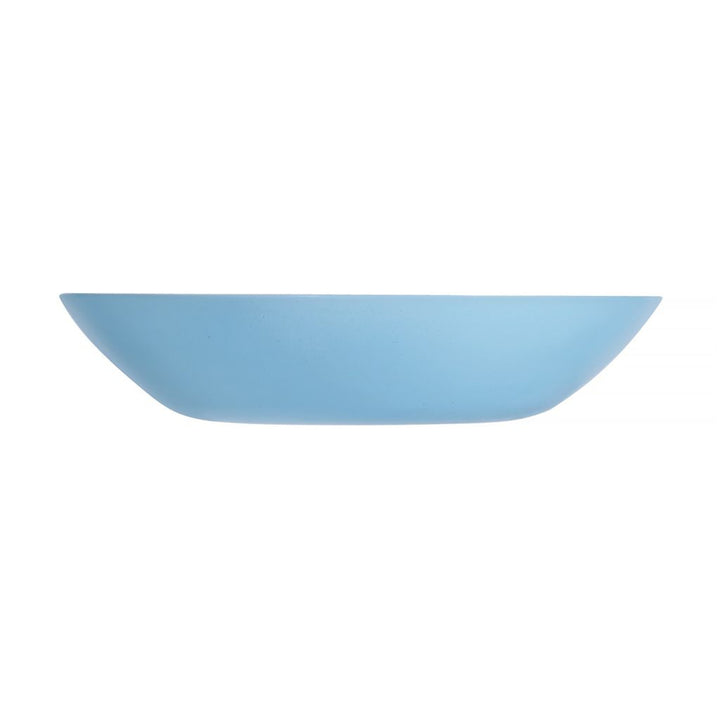 Luminarc Diwali Plato hondo de sopa, redondo, 20cm, Color azul