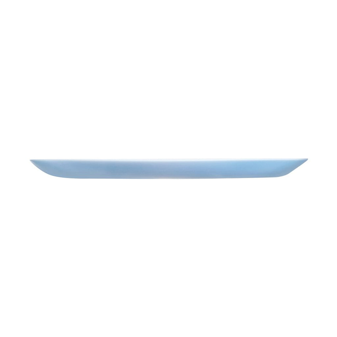 Luminarc Diwali Plato de postre redondo, 19 cm, Color azul