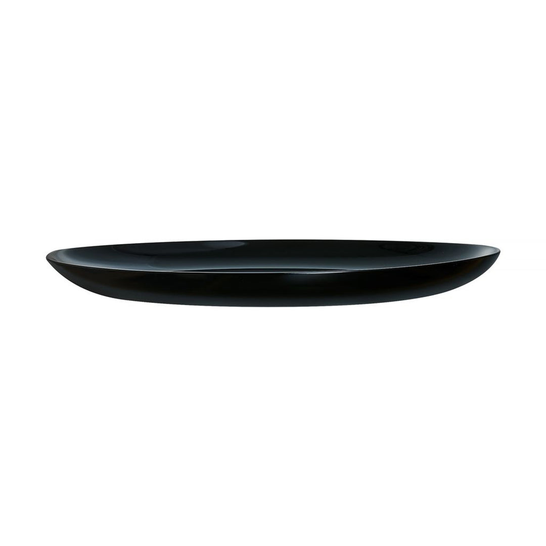 Luminarc Diwali Plato de postre redondo 19cm, Color negro