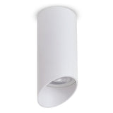 Maclean MCE360 W Luminária/tubo de montagem superficial, spot, redondo, alumínio, GU10, 55x130 mm, branco + Lâmpada LED Maclean Energy MCE437 NW 7W GU10, branco neutro 4000K, 220-240 V~, 50/60 Hz, 490 lúmens