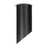 Maclean MCE360 B Luminária/tubo de montagem superficial, spot, redondo, alumínio, GU10, 55x130mm, preto, + lâmpada LED GU10 7W Maclean Energy MCE437 NW branco neutro 4000K, 220-240V~, 50/60Hz, 490lm