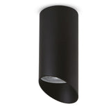 Maclean MCE360 B Luminaria/tubo de superficie, spot, redondo, aluminio, GU10, 55x130mm, color negro, 3pcs + bombilla LED GU10 7W Maclean Energy MCE437 NW blanco neutro 4000K, 220-240V~, 50/60Hz 3pcs