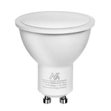 Maclean MCE360 B Luminaria/tubo de superficie, spot, redondo, aluminio, GU10, 55x130mm, color negro, 3pcs + bombilla LED GU10 7W Maclean Energy MCE437 NW blanco neutro 4000K, 220-240V~, 50/60Hz 3pcs