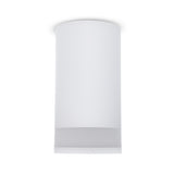 Maclean MCE361 W Luminária/tubo de montagem superficial, spot, redondo, alumínio, GU10, 55x130 mm, branco + Lâmpada LED Maclean Energy MCE437 NW 7W GU10, branco neutro 4000K, 220-240V~, 50/60Hz, 490 lm