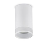 Maclean MCE361 W Luminária/tubo de montagem superficial, spot, redondo, alumínio, GU10, 55x130 mm, branco + Lâmpada LED Maclean Energy MCE437 NW 7W GU10, branco neutro 4000K, 220-240V~, 50/60Hz, 490 lm
