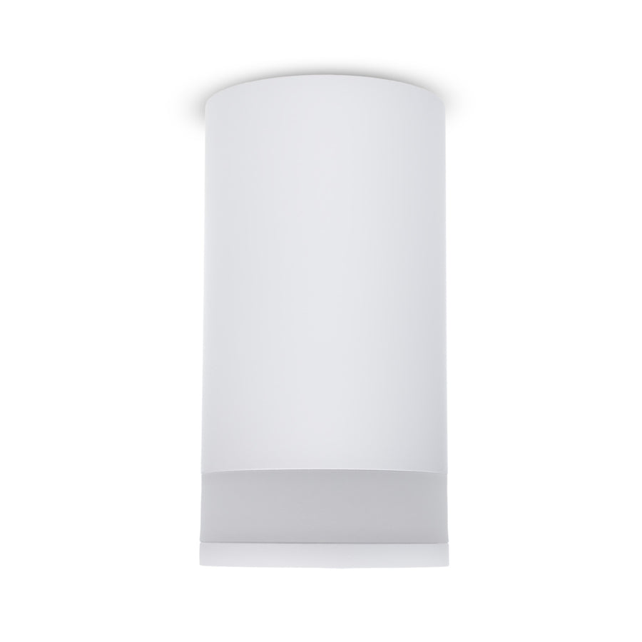 Maclean MCE361 W Luminária/tubo de montagem superficial, spot, redondo, alumínio, GU10, 55x130 mm, branco 3 peças + lâmpada LED GU10 7 W Maclean Energy MCE437 NW branco neutro 4000 K, 220-240 V~, 50/60 Hz 3 peças