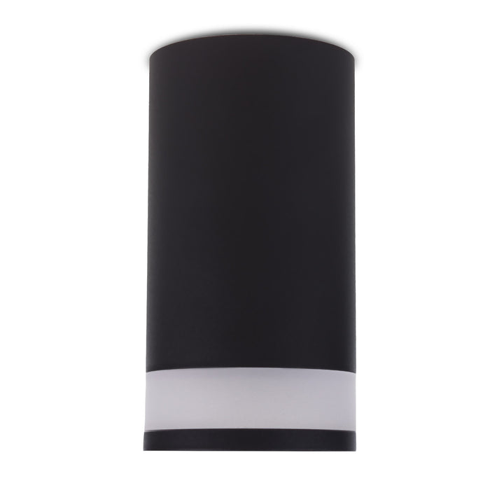 Luminária de superfície/tubo Maclean MCE361 B, spot, redonda, alumínio, GU10, 55x130 mm, preta 3 peças+ Lâmpada LED Maclean Energy MCE437 NW GU10 7 W branco neutro 4000 K, 220-240 V~, 50/60 Hz, 490 3 peças