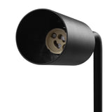 Maclean MCE370 B Candeeiro de mesa GU10, spot, redondo, GU10, com interruptor 55x90mm, preto + lâmpada LED GU10 7W Maclean Energy MCE437 NW branco neutro 4000K, 220-240V~, 50/60Hz, 490 lúmens