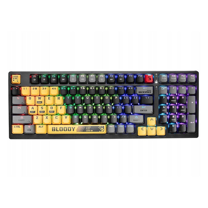 A4TECH BLOODY S98 USB Sports Lime Teclado Mecánico (Interruptores BLMS Red Plus)