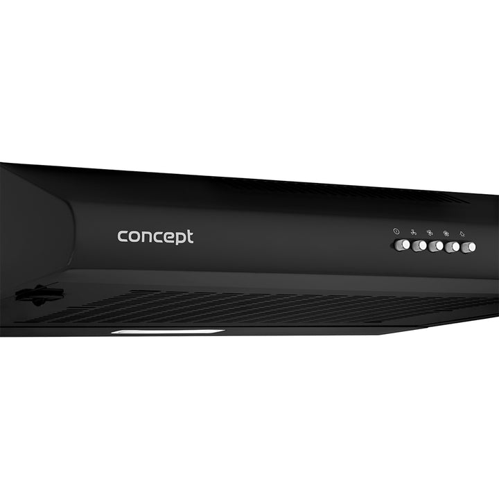 Concept OPP1360bc Campana extractora bajo mueble 60cm, Color negro