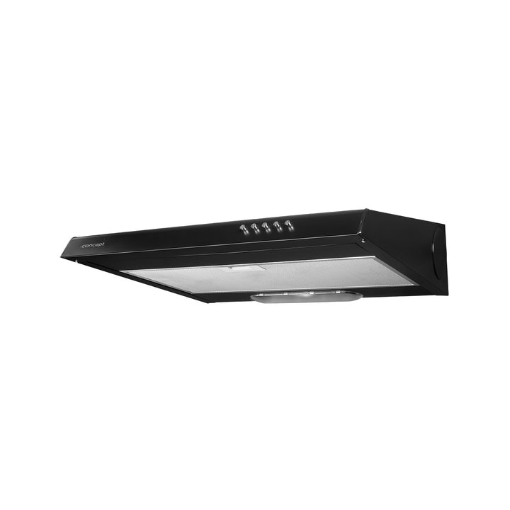 Concept OPP1360bc Campana extractora bajo mueble 60cm, Color negro