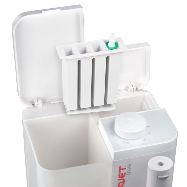 Irrigador Aquajet, Controlo Electrónico, Recipiente de 500ml, 4 Pontas, LD-A9